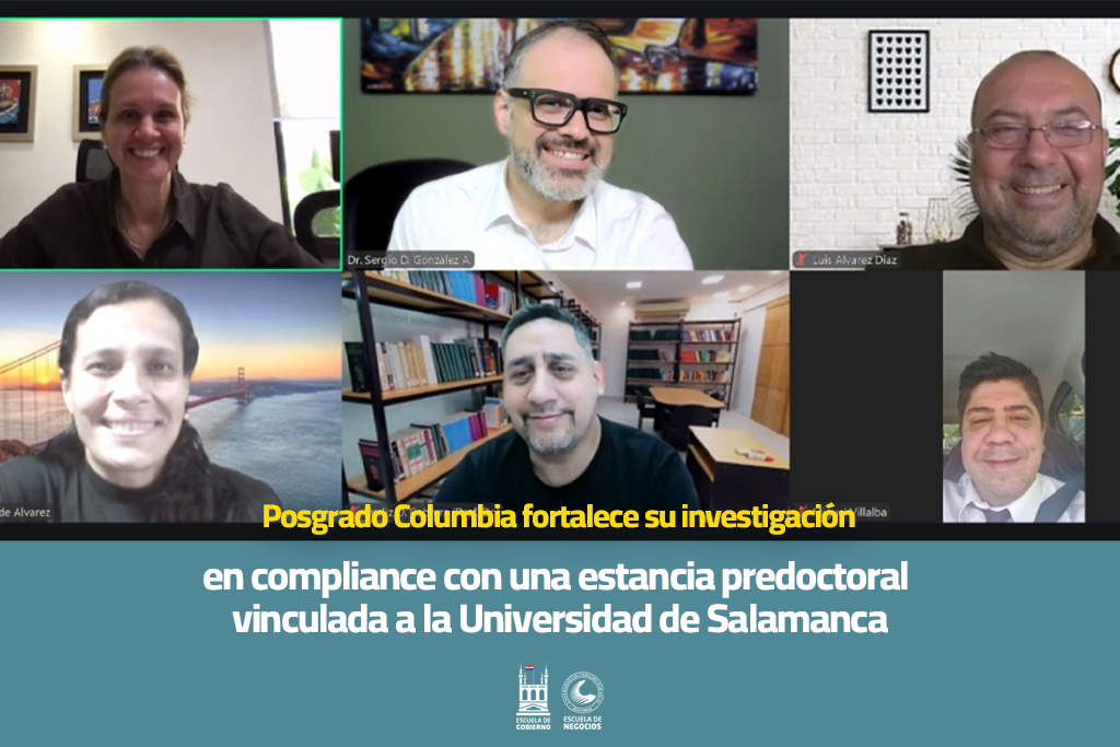 Posgrado Columbia fortalece su investigación en compliance con una estancia predoctoral vinculada a la Universidad de Salamanca
