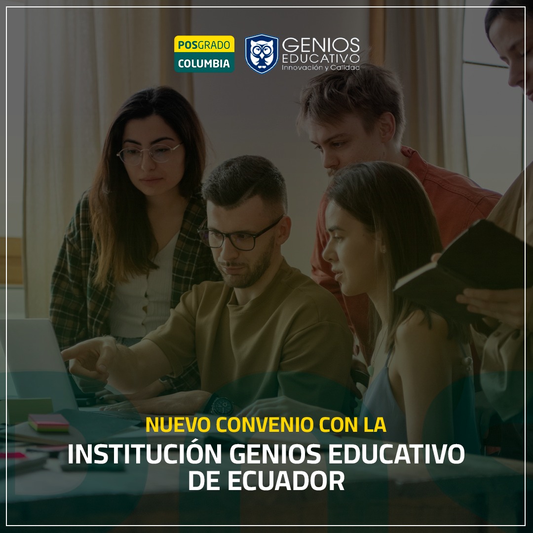 Nuevo convenio con la Institución Genios Educativo de Ecuador