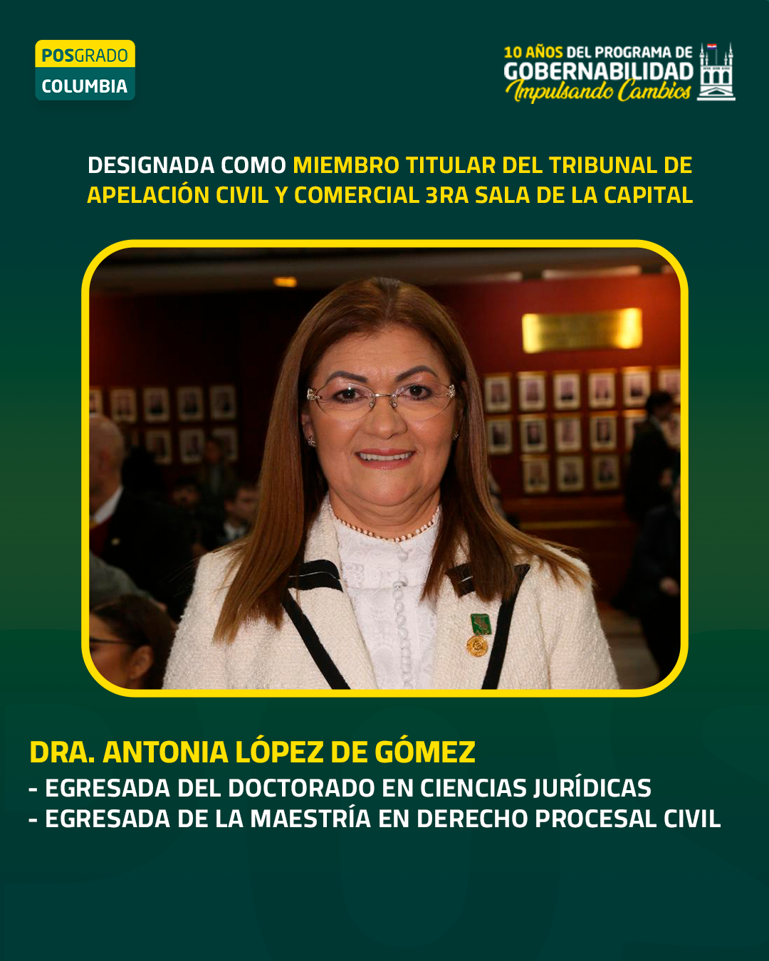 Dra. Antonia López de Gómez