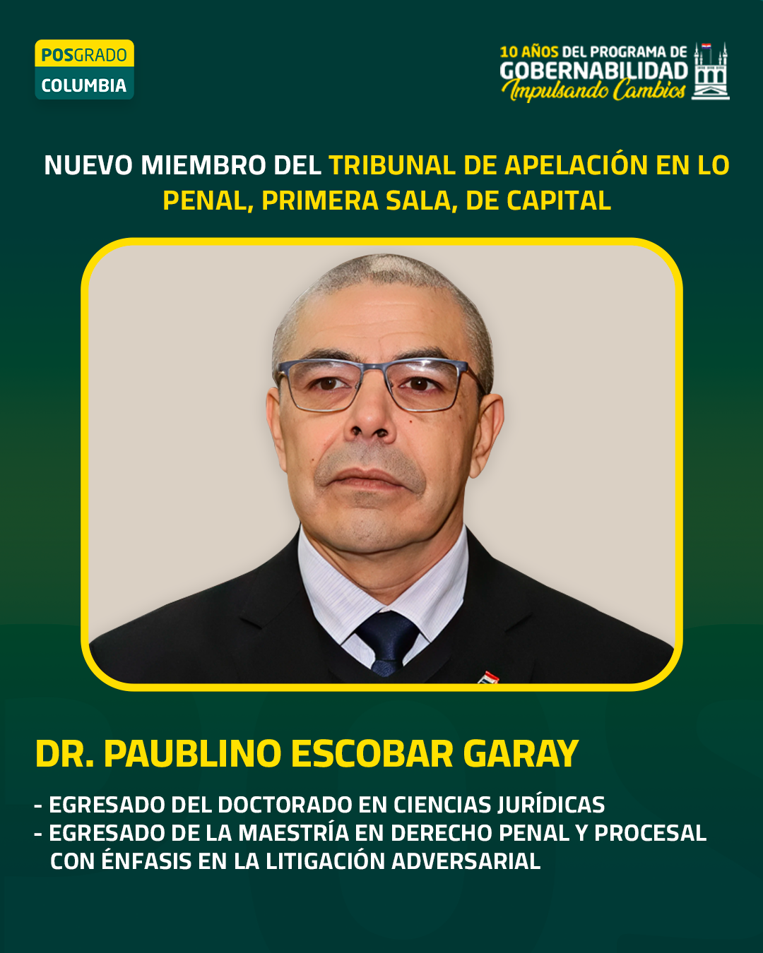 Dr. Paublino Escobar Garay