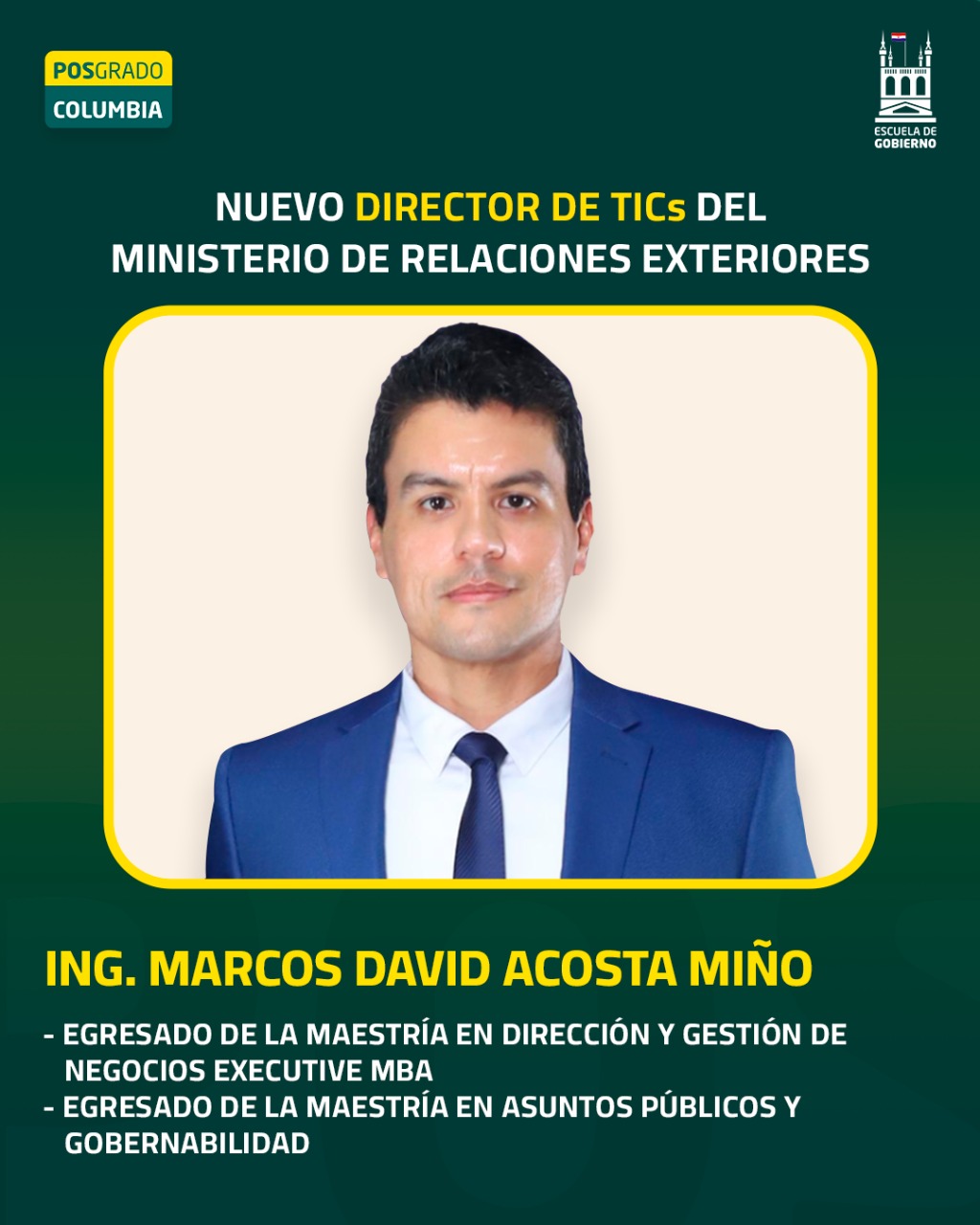 Ing. Marcos David Acosta Miño