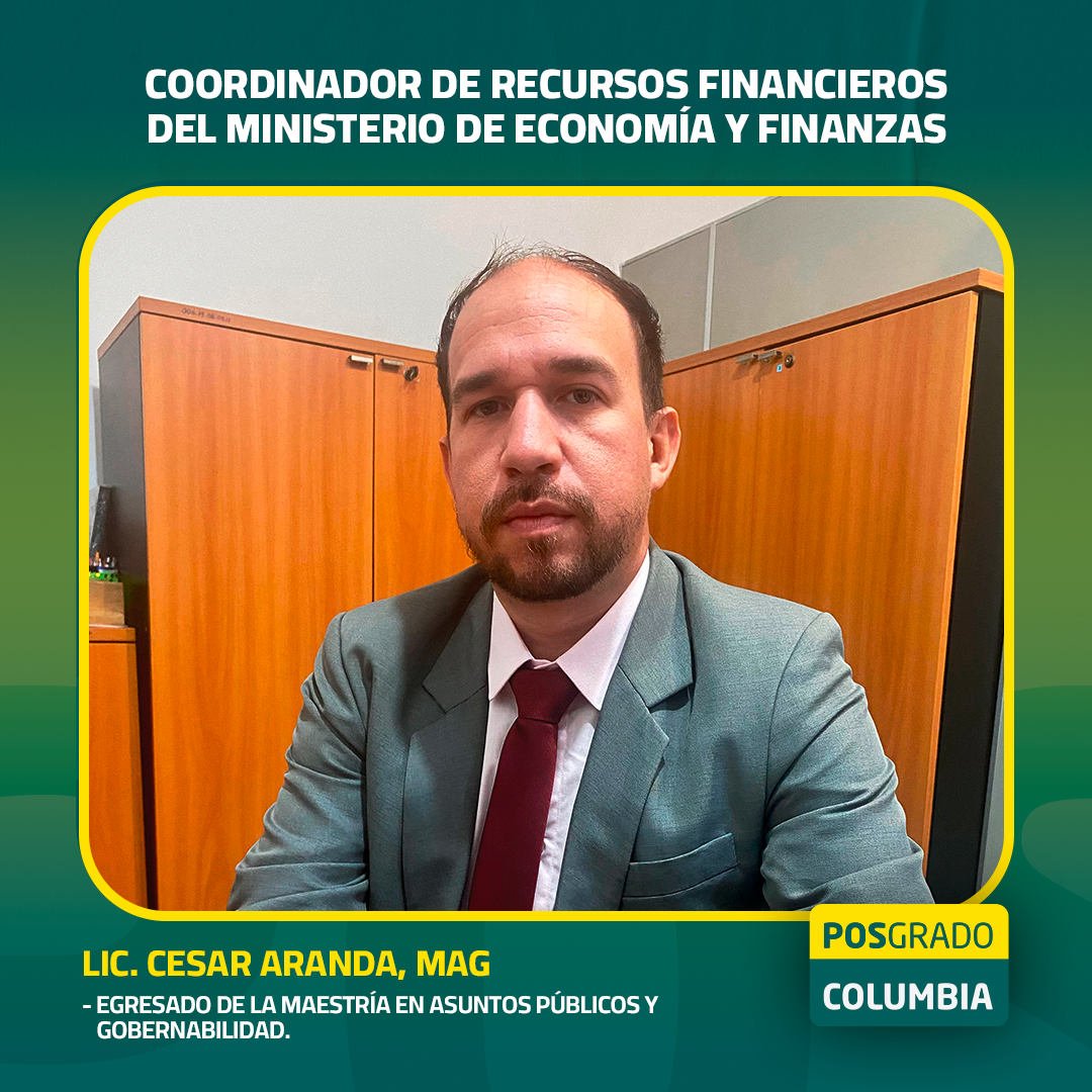 Lic. César Aranda, MAG